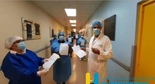 Hospital Docente Universitario Dr. Darío Contreras Recibió 37 nuevos colaboradores designados por SNS