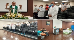 Hospital Dar&iacute;o Contreras  realizo  Misa en Acci&oacute;n de Gracia por la nueva administraci&oacute;n.