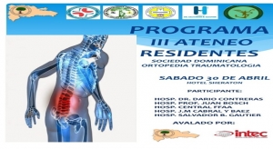 El Hospital Traumatol&oacute;gico Dr. Dar&iacute;o Contreras participar&aacute; en el Programa III Ateneo de Residentes 2022