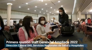 Sns realiz&oacute; primera Reuni&oacute;n de Staff Gerencial Ampliada 2022